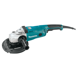 7" Angle Grinder with AC/DC Rear Trigger Handle Switch Alt 1 - Image