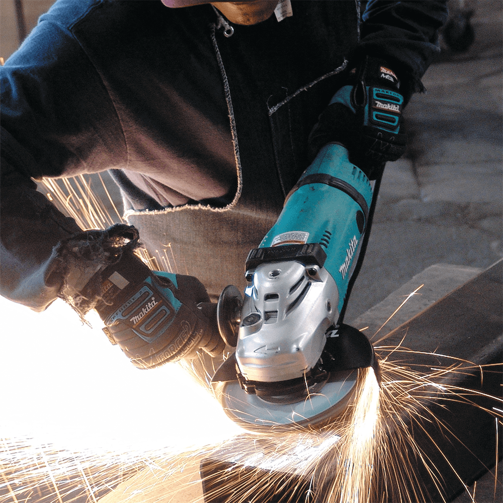 7" Angle Grinder with AC/DC Rear Trigger Switch Alt 2 - Image