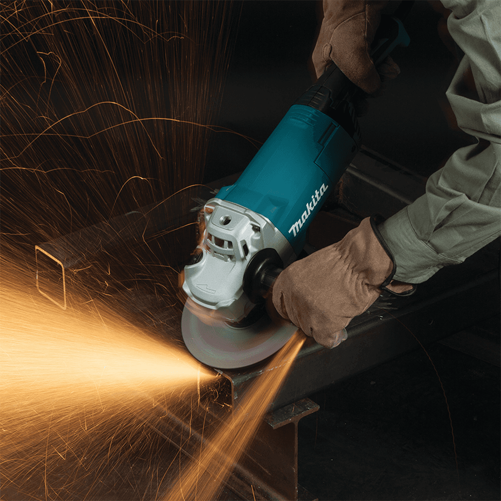 7" x 17-3/4" Angle Grinder with Lock‑On Switch Alt 2 - Image