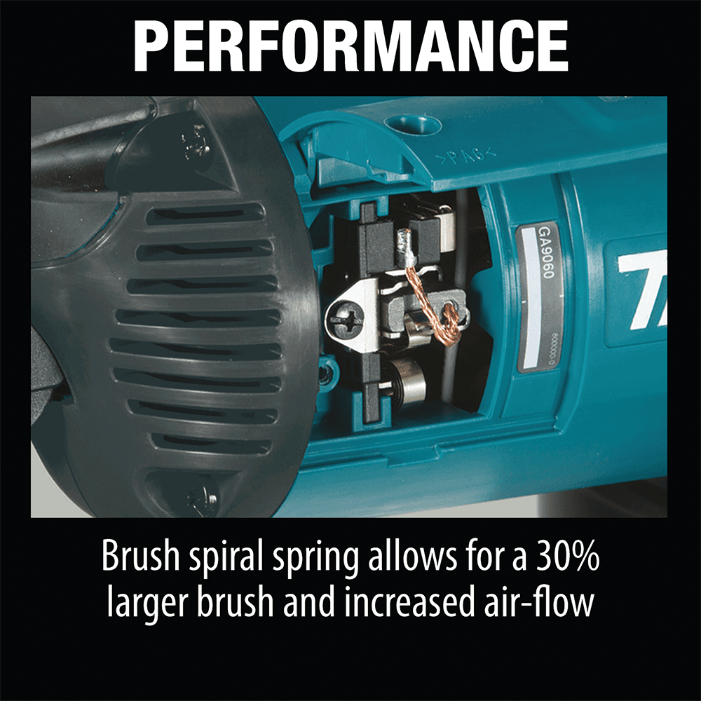 7" x 17-3/4" Angle Grinder with Lock‑On Switch Alt 5 - Image