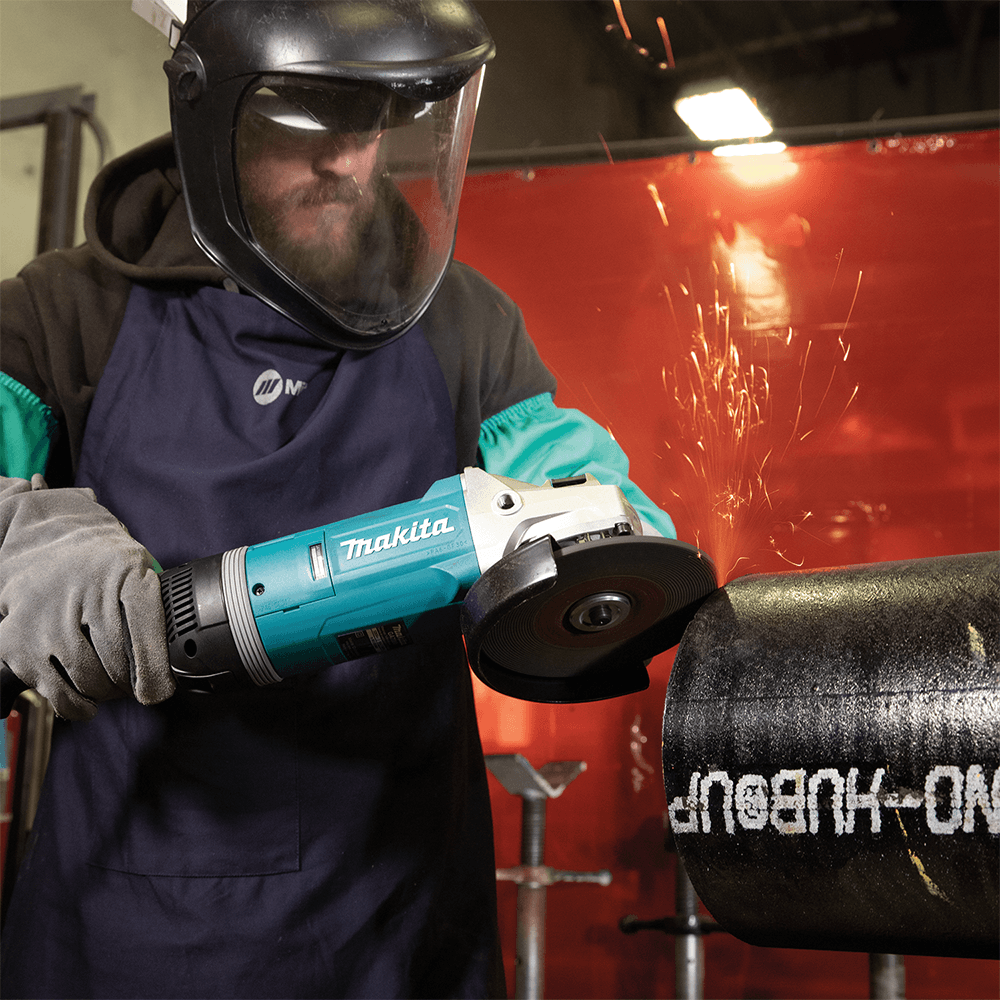 7" Angle Grinder with Rotatable Handle/Lock‑On Switch Alt 3 - Image