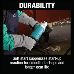 7" Angle Grinder with Lock-On/Off Switch Alt 3 - Image