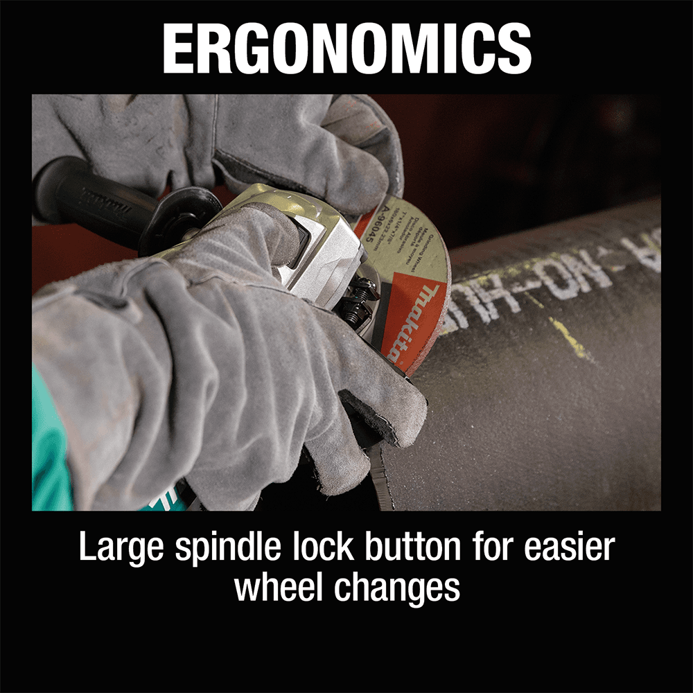 7" Angle Grinder with Lock-On/Off Switch Alt 4 - Image