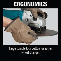 9" Angle Grinder with Lock‑On Switch Alt 5 - Image