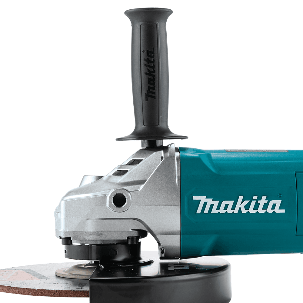 9" Angle Grinder with Rotatable Handle/Lock-On Switch Alt 2 - Image
