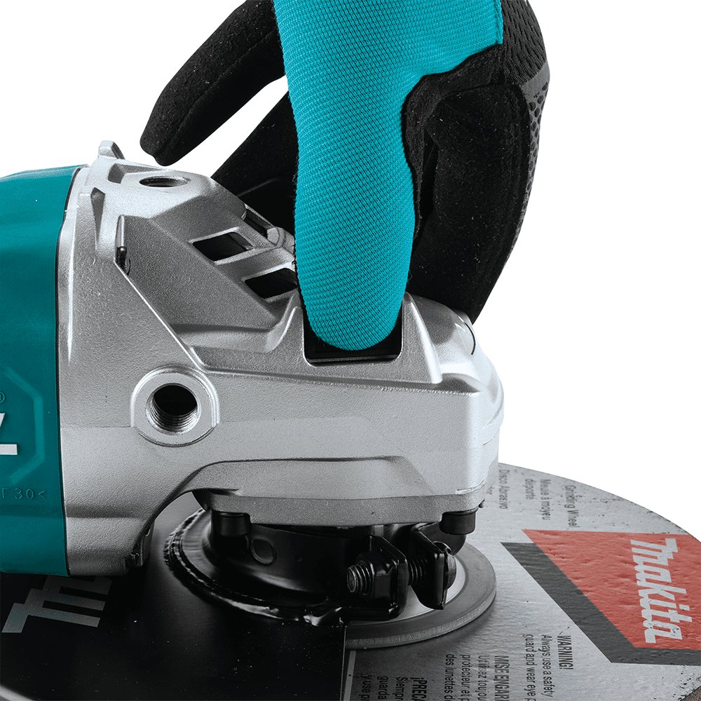 9" Angle Grinder with Rotatable Handle/Lock-On Switch Alt 5 - Image