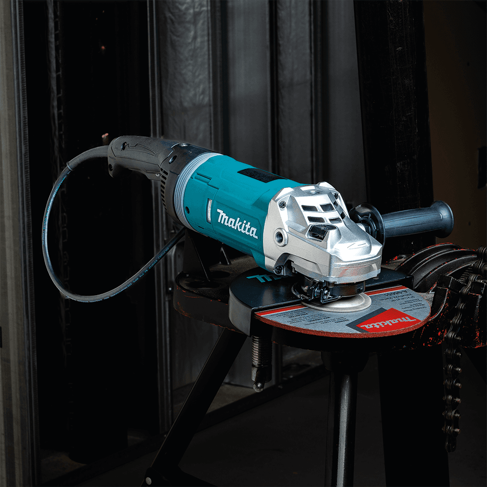 9" Angle Grinder with Rotatable Handle/Lock-On Switch Alt 7 - Image