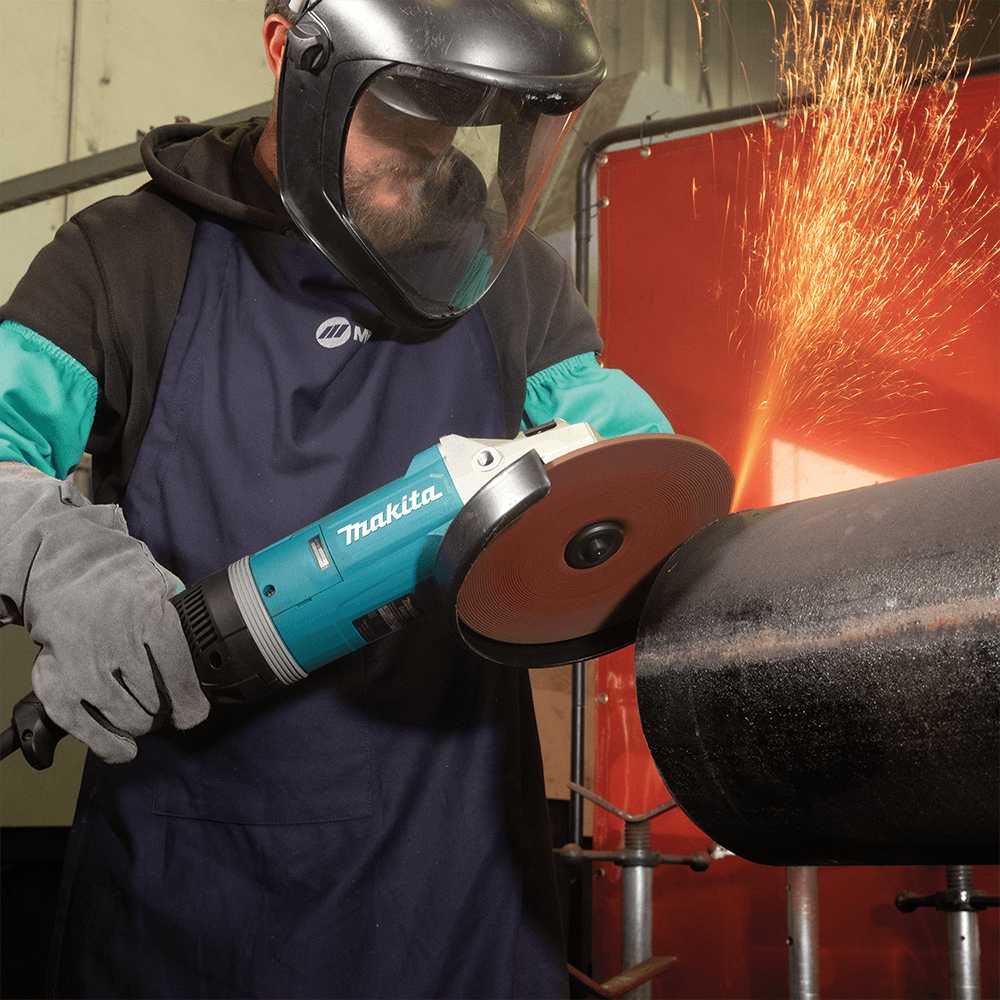 9" Angle Grinder with Rotatable Handle/Lock-On Switch Alt 8 - Image
