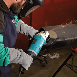9" Angle Grinder with Rotatable Handle/Lock-On Switch Alt 9 - Image