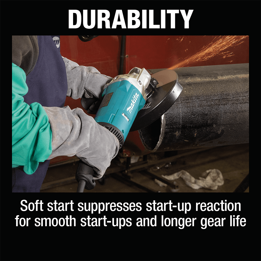 9" Angle Grinder with Lock-On Switch Alt 13 - Image
