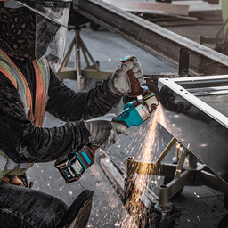 4-1/2" x 5" 40V max XGT Brushless Cordless Paddle Switch Angle Grinder Kit with Electric Brake (4.0Ah) Alt 7 - Image