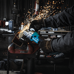 4-1/2" x 5" 40V max XGT Brushless Cordless Paddle Switch Angle Grinder Kit with Electric Brake, AWS Capable (4.0Ah) Alt 10 - Image