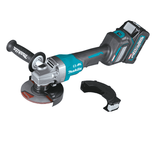 4-1/2" x 5" 40V max XGT Brushless Cordless Paddle Switch Angle Grinder Kit with Electric Brake, AWS Capable (4.0Ah) Alt 3 - Image