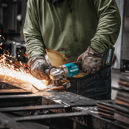 4-1/2" x 5" 40V max XGT Brushless Cordless Paddle Switch Angle Grinder Kit with Electric Brake, AWS Capable (4.0Ah) Alt 6 - Image