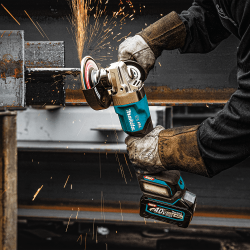 4-1/2" x 5" 40V max XGT Brushless Cordless Paddle Switch Angle Grinder Kit with Electric Brake, AWS Capable (4.0Ah) Alt 7 - Image