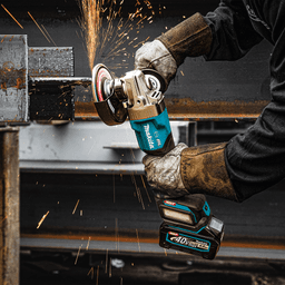 4-1/2" x 5" 40V max XGT Brushless Cordless Paddle Switch Angle Grinder Kit with Electric Brake, AWS Capable (4.0Ah) Alt 7 - Image