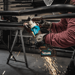 4-1/2" x 5" 40V max XGT Brushless Cordless Paddle Switch Angle Grinder Kit with Electric Brake, AWS Capable (4.0Ah) Alt 9 - Image