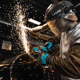 4-1/2" x 5" 40V max XGT Brushless Cordless X-LOCK Paddle Switch Angle Grinder Kit with Electric Brake (4.0Ah) Alt 9 - Image