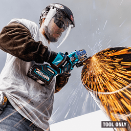 4-1/2" x 5" 40V max XGT Brushless Cordless X-LOCK Paddle Switch Angle Grinder Kit with Electric Brake Tool Only Alt 7 - Image