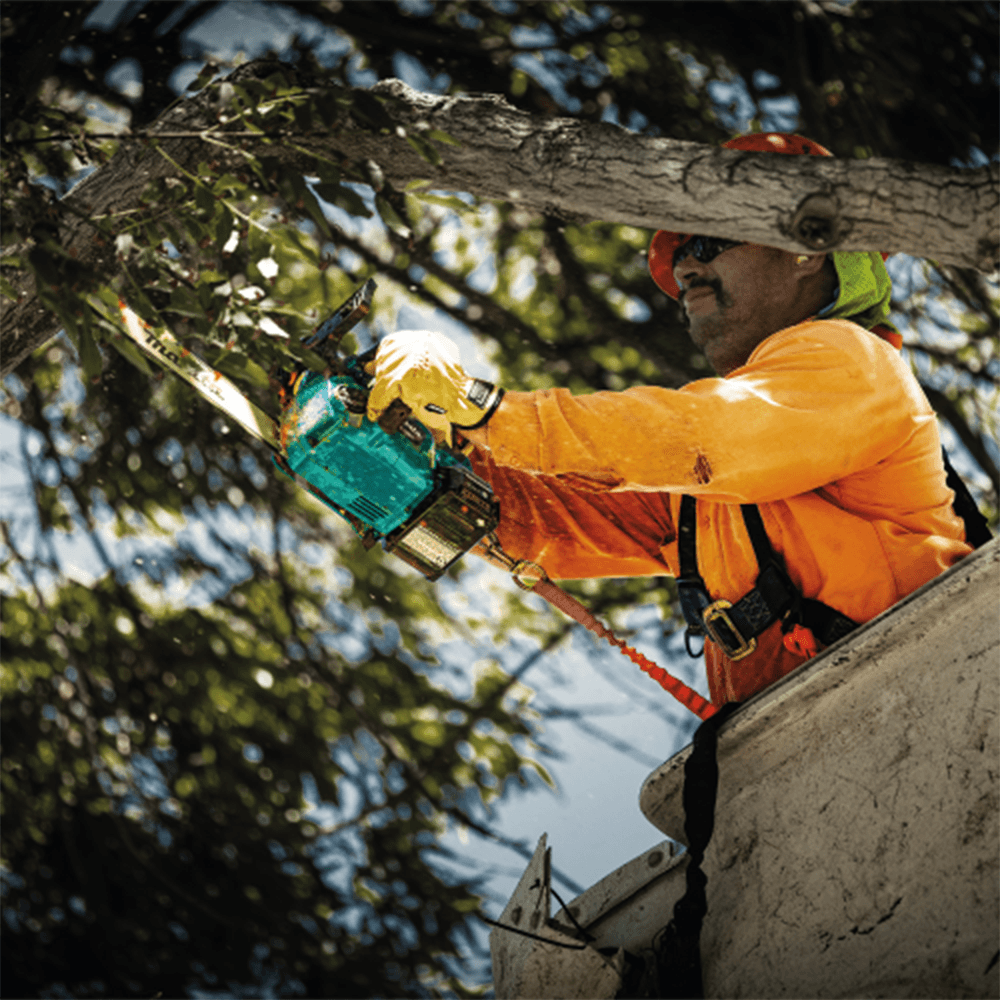 40V Max XGT Brushless Cordless (5.0Ah) 14" Top Handle Chain Saw Kit Alt 11 - Image