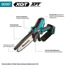 40V Max XGT Brushless Cordless 6" Pruning Saw, Tool Only Alt 1 - Image