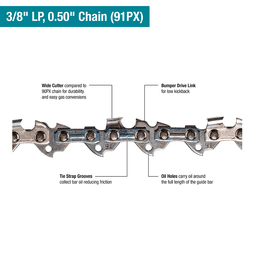 40V max XGT Brushless Cordless 18" Chain Saw Kit (5.0Ah) Alt 18 - Image