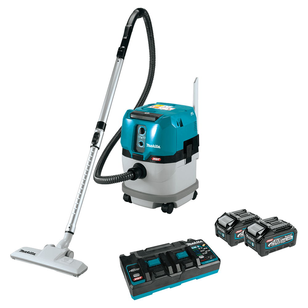 40V max XGT 4 Gallon Brushless Cordless Wet/Dry Dust Extractor/Vacuum Kit (4.0Ah) Main - Image