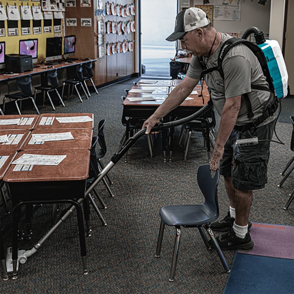 40V Max XGT Brushless Cordless 2 Quart HEPA Filter Dry Backpack Vacuum Kit Alt 14 - Image