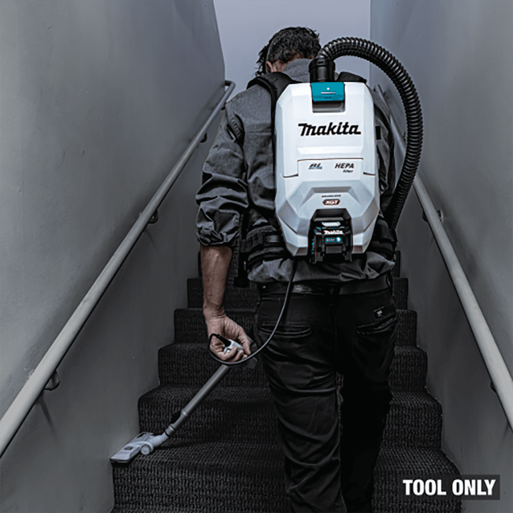 40V Max XGT Brushless Cordless 2 Quart HEPA Filter Backpack Dry Vacuum Tool Only Alt 11 - Image
