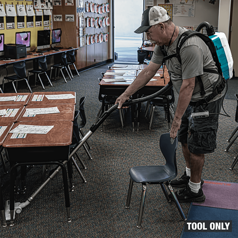 40V Max XGT Brushless Cordless 2 Quart HEPA Filter Backpack Dry Vacuum Tool Only Alt 9 - Image