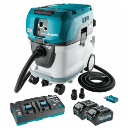 80V Max (40V Max X2) XGT Brushless Cordless 10 Gallon HEPA Filter Wet/Dry Dust Extractor/Vacuum Kit AWS (4.0Ah) Main - Image