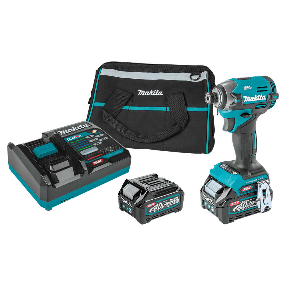 40V max XGT Brushless Cordless 4-Speed Impact Driver Kit (2.5 Ah), 1860 in.lb Torque Main - Image