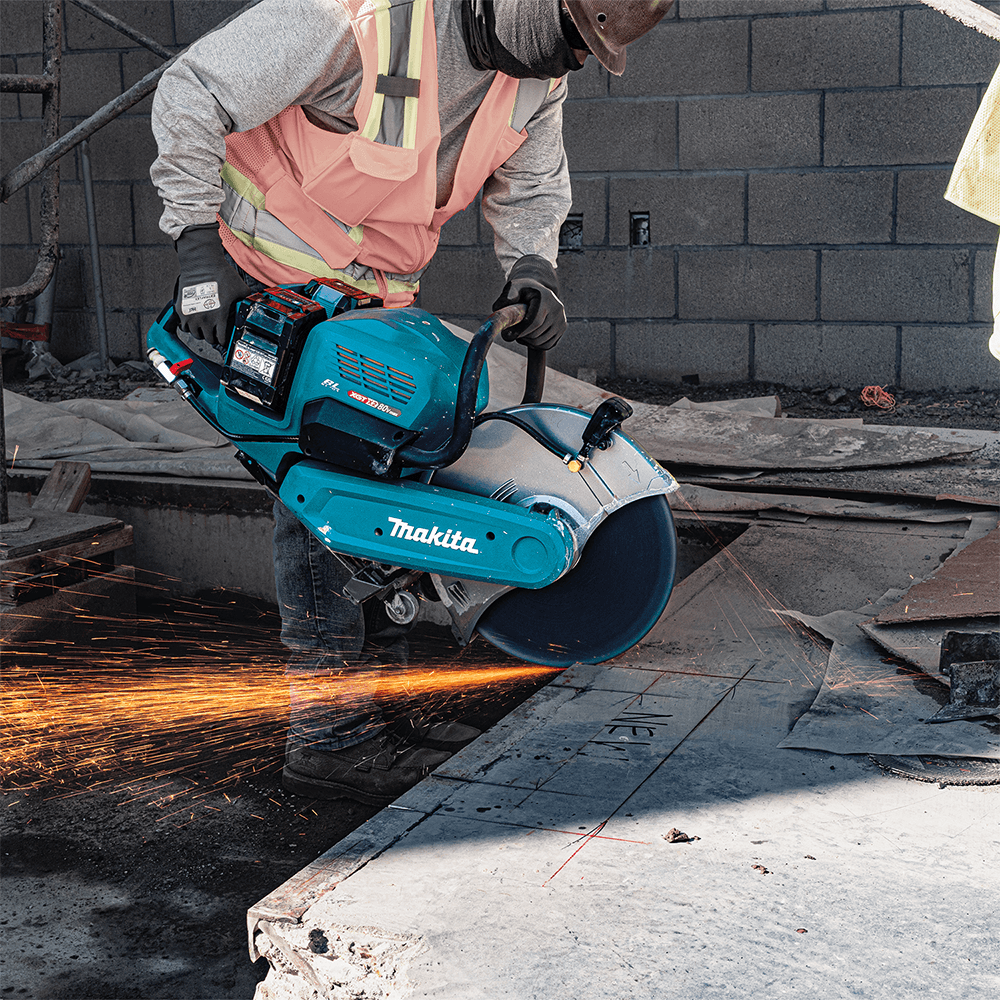80V Max (40V Max x2) XGT Brushless 14" Power Cutter Kit with AFT/Electric Brake (8.0Ah) Alt 9 - Image