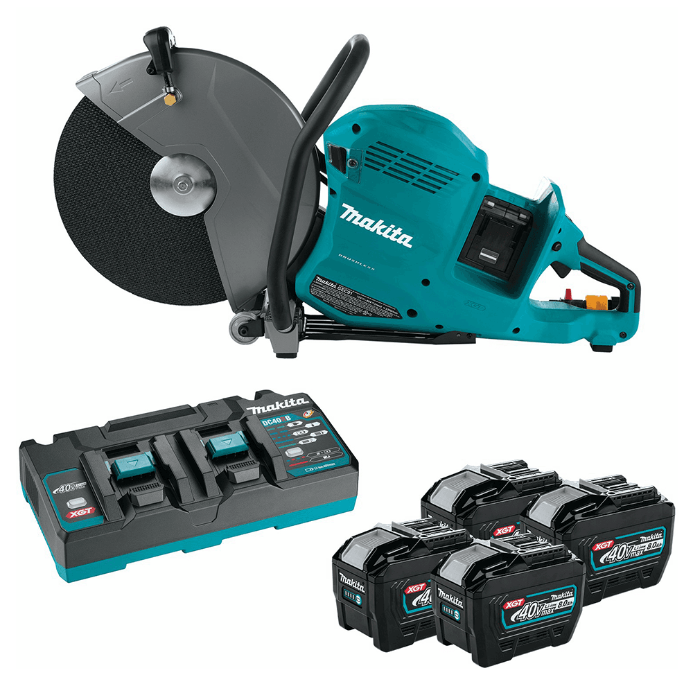 80V Max (40V Max x2) XGT Brushless 14" Power Cutter Kit with 4 Batteries/AFT/Electric Brake (8.0Ah) Main - Image