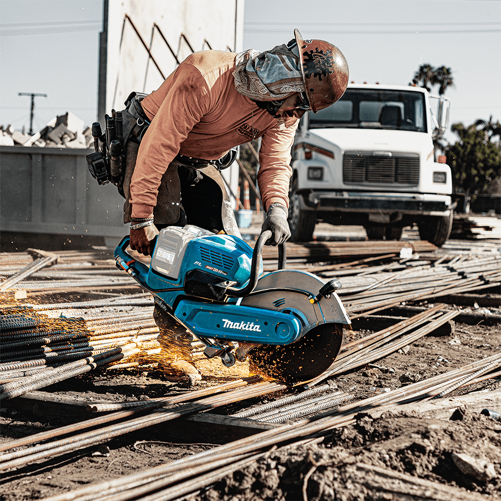 80V Max (40V Max x2) XGT Brushless 14" Power Cutter with AFT/Electric Brake Tool Only Alt 6 - Image