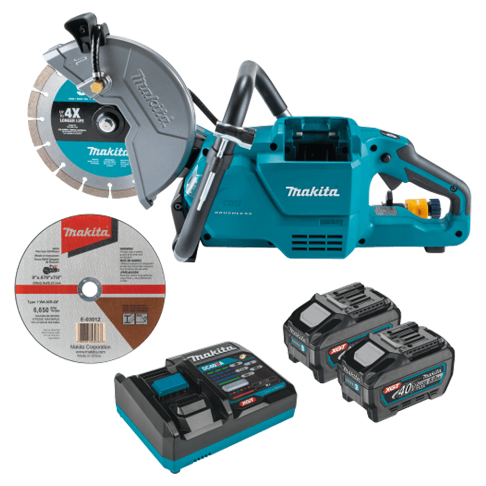 40V Max XGT Brushless Cordless 9" Power Cutter Kit with AFT/Electric Brake (5.0 Ah) Alt 6 - Image