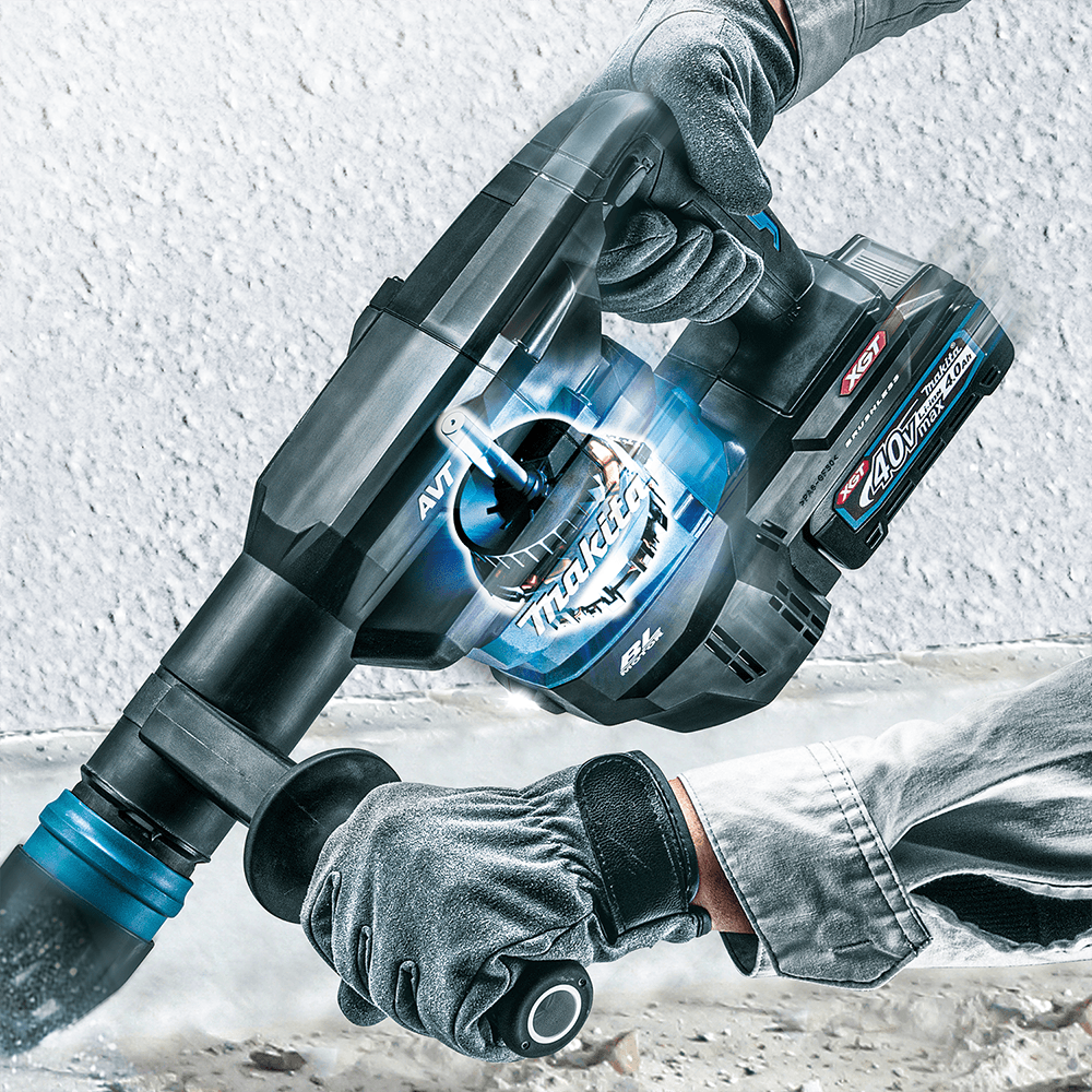 40V max XGT Brushless Cordless SDS-MAX AVT Demolition Hammer Kit with AWS Capable (4.0 Ah) Alt 15 - Image