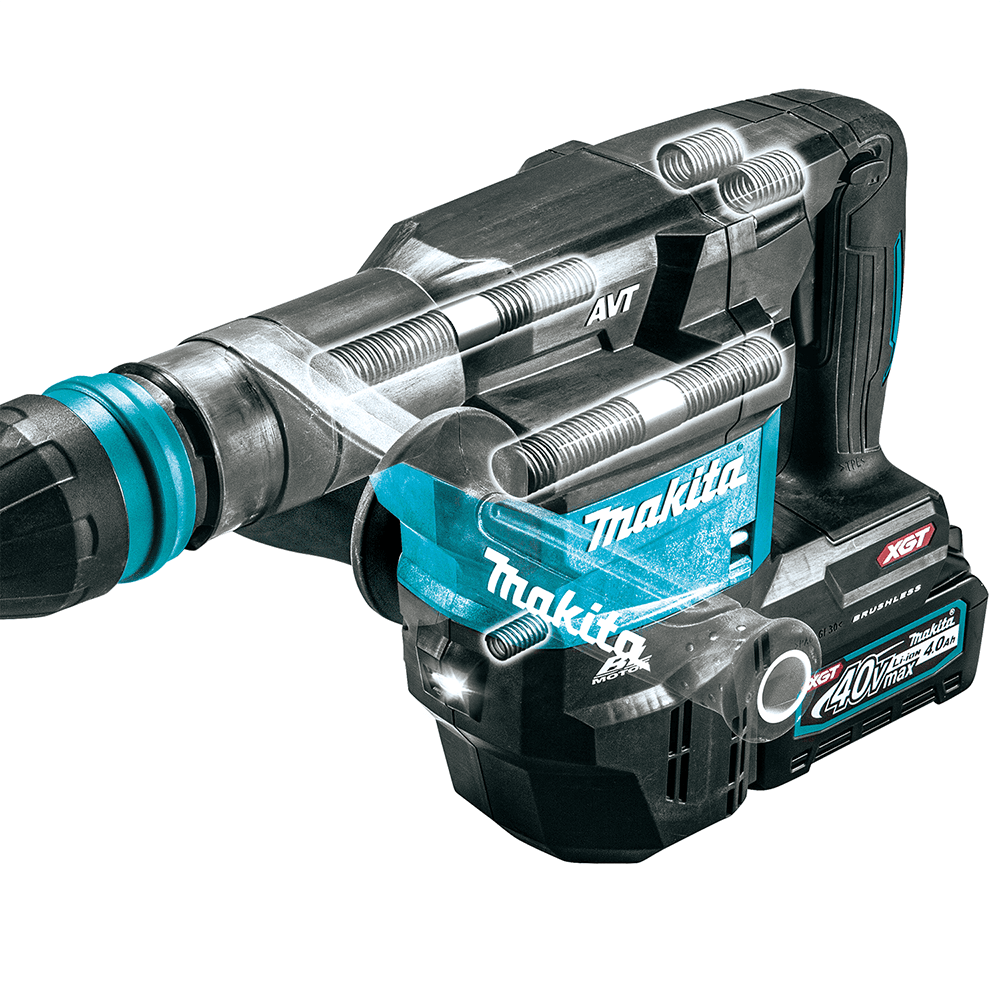40V max XGT Brushless Cordless SDS-MAX AVT Demolition Hammer Kit with AWS Capable (4.0 Ah) Alt 4 - Image