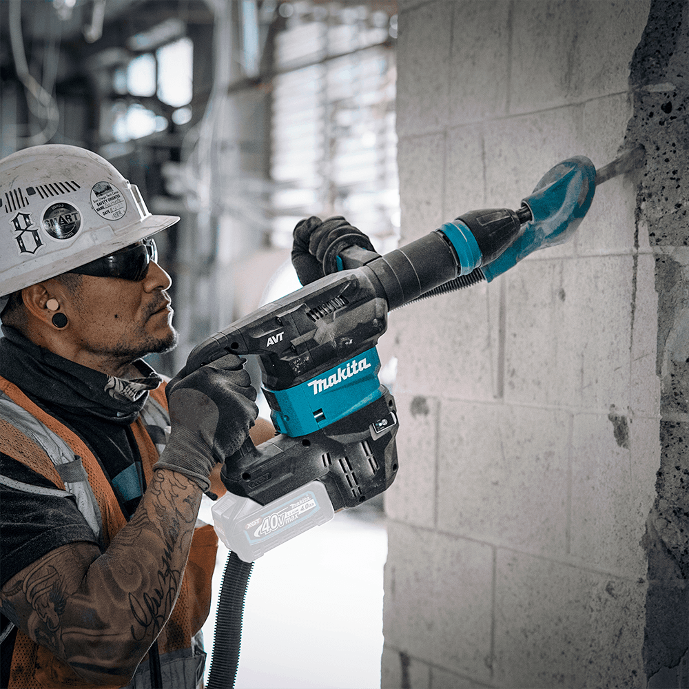 40V max XGT Brushless Cordless SDS-MAX AVT Demolition Hammer Tool Only with AWS Capable Alt 13 - Image