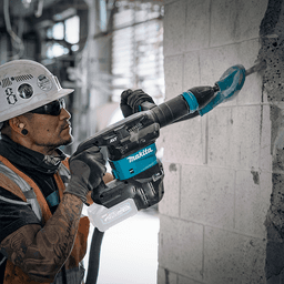 40V max XGT Brushless Cordless SDS-MAX AVT Demolition Hammer Tool Only with AWS Capable Alt 13 - Image