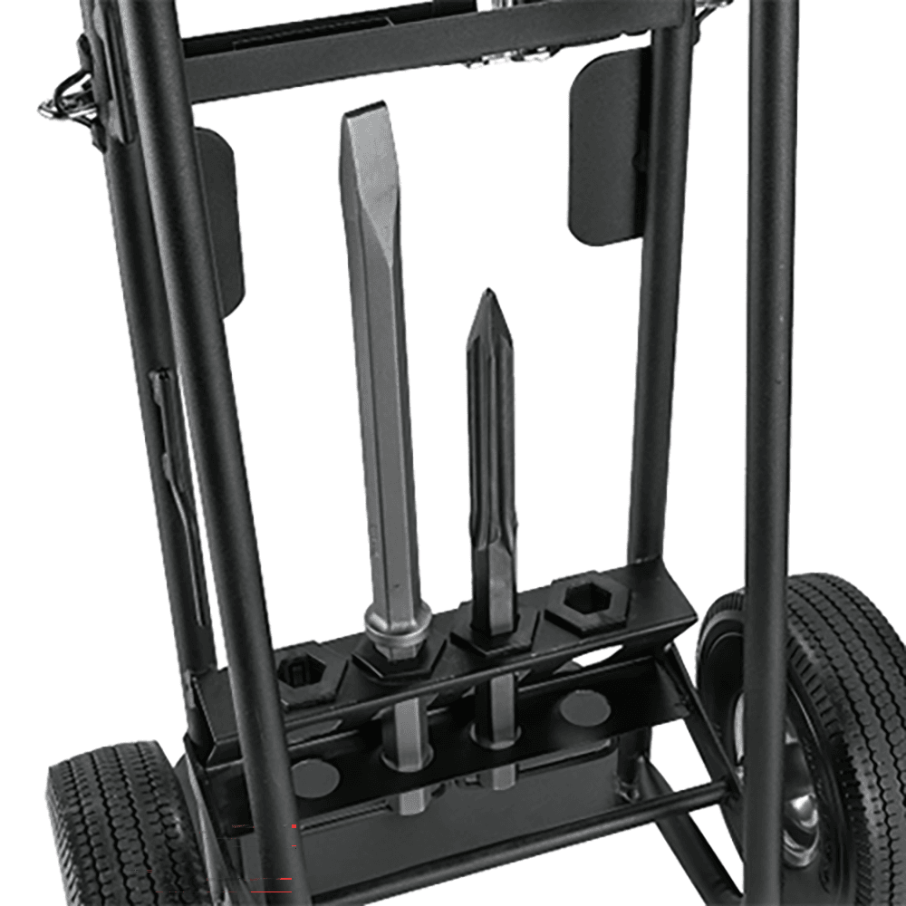 70 lb. AVT Breaker Hammer Kit AWS Capable with 4 Batteries, 1‑1/8" Hex Alt 12 - Image