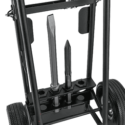 70 lb. AVT Breaker Hammer Kit AWS Capable with 4 Batteries, 1‑1/8" Hex Alt 12 - Image