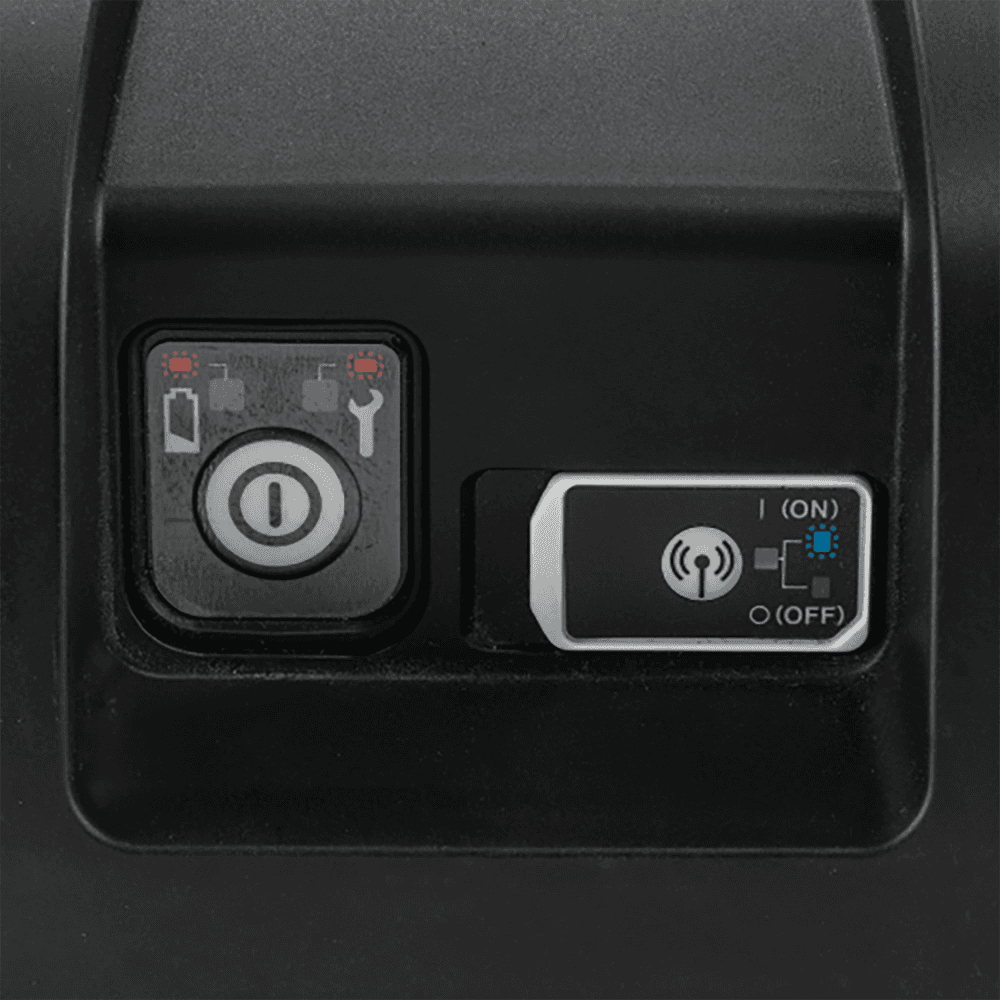 70 lb. AVT Breaker Hammer Kit AWS Capable with 4 Batteries, 1‑1/8" Hex Alt 16 - Image