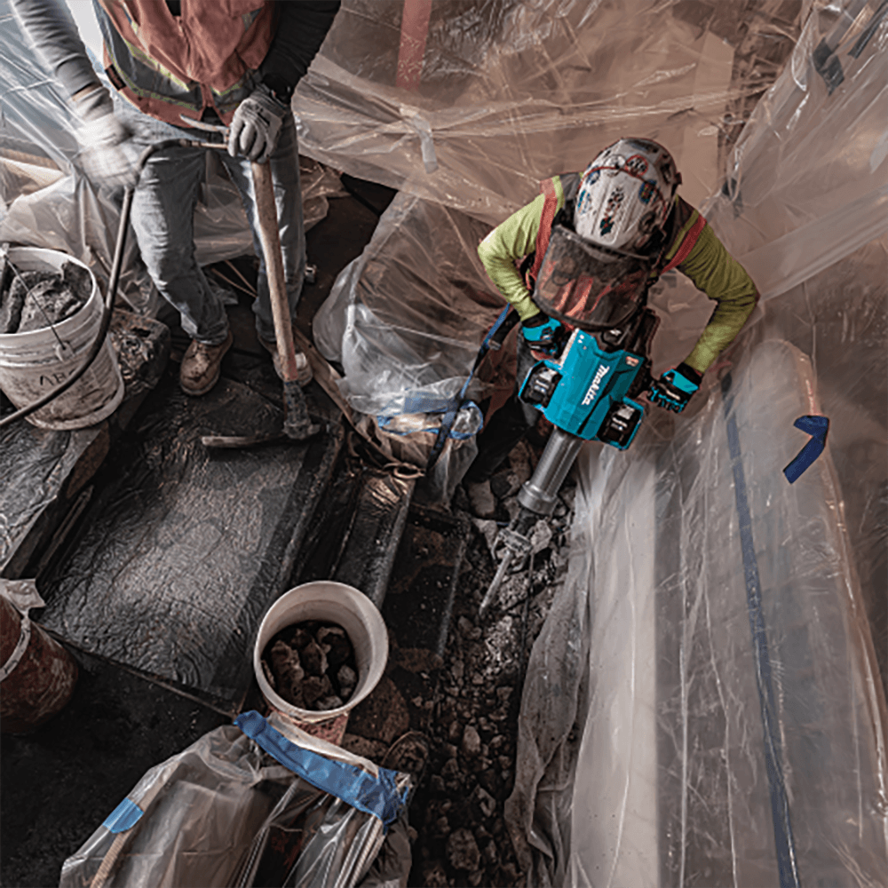 70 lb. AVT Breaker Hammer Kit AWS Capable, 1‑1/8" Hex Alt 23 - Image