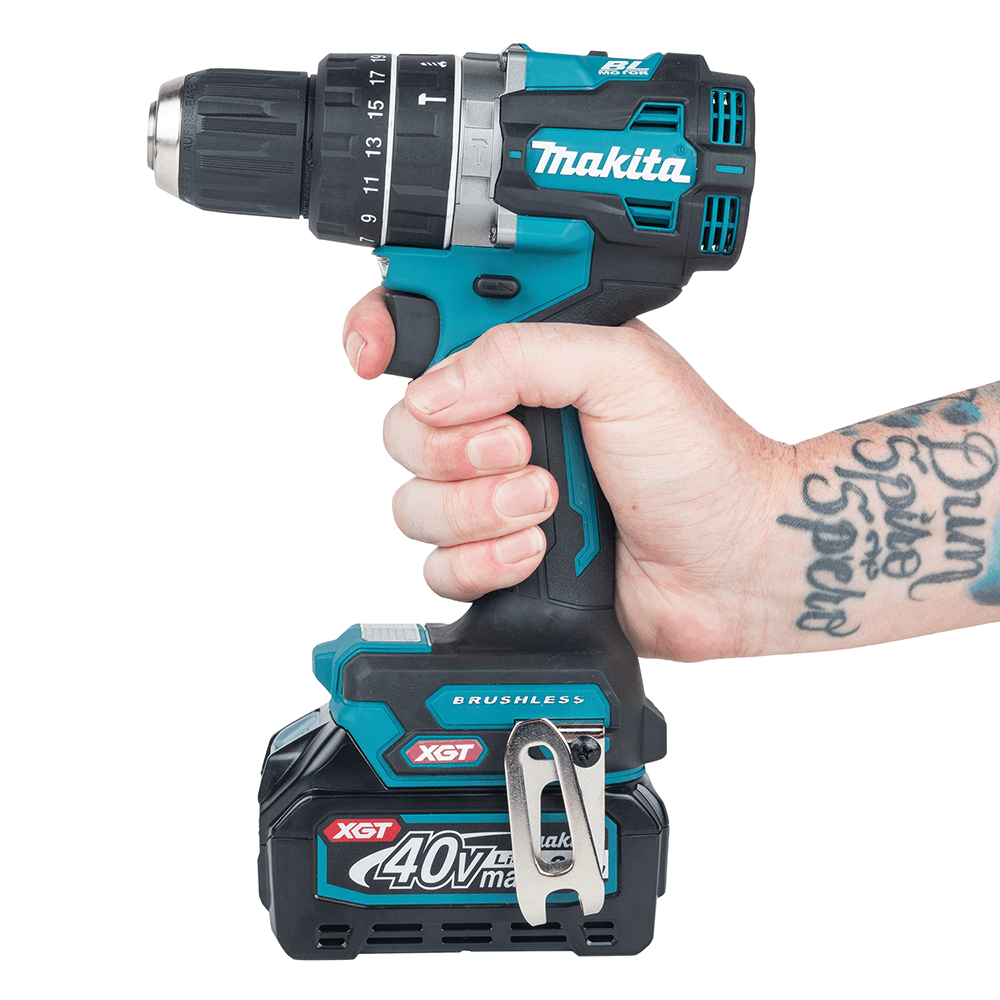 40V max XGT Compact Brushless Cordless 1/2" Hammer Driver-Drill Kit (2.5 Ah) Alt 11 - Image