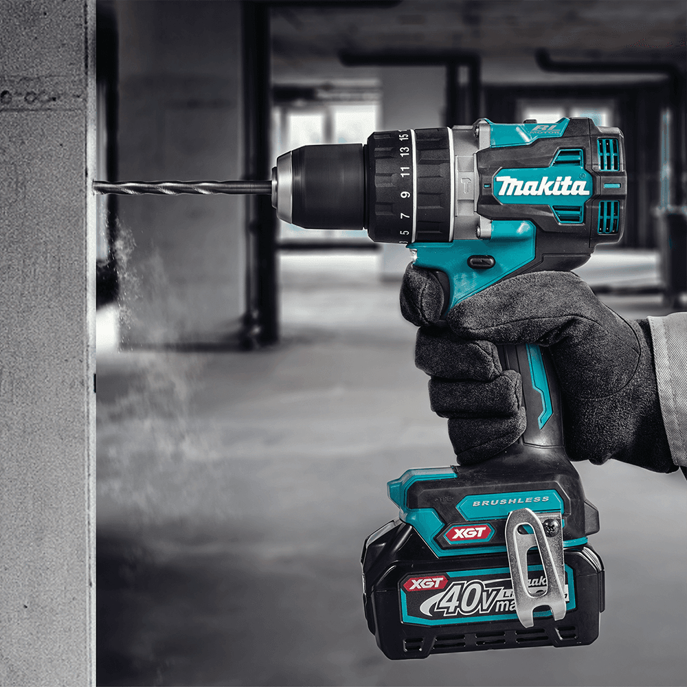 40V max XGT Compact Brushless Cordless 1/2" Hammer Driver-Drill Kit (2.5 Ah) Alt 13 - Image