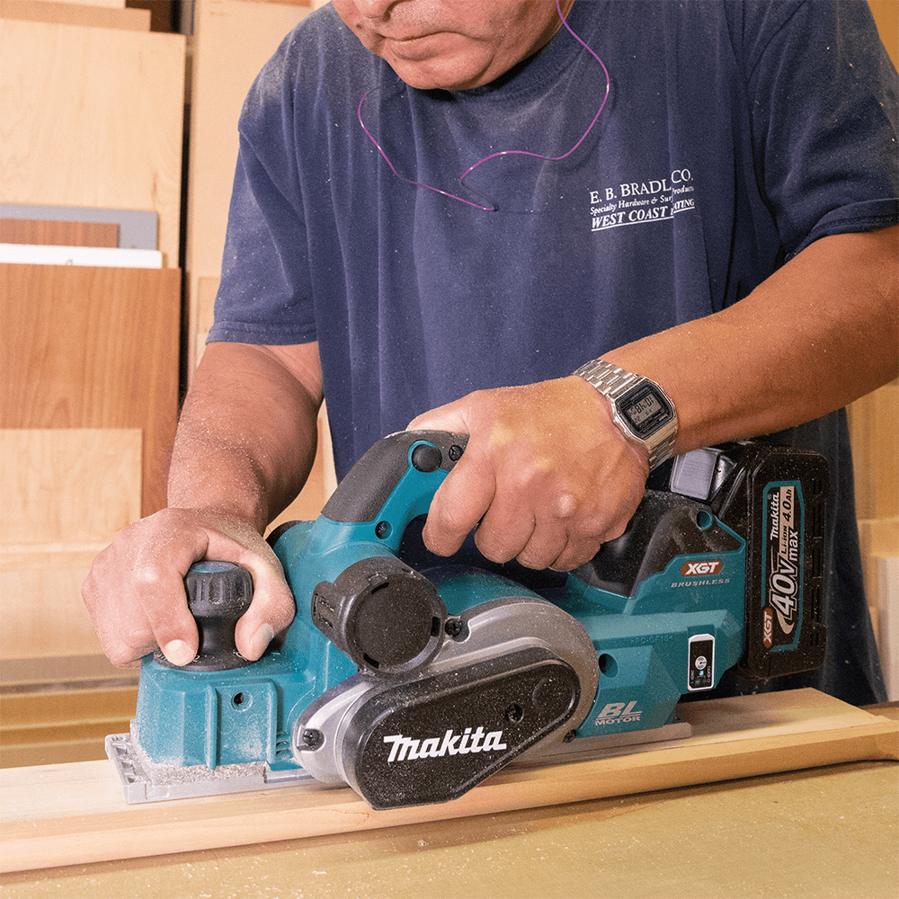 40V max XGT Brushless Cordless 3-1/4" Planer Kit with AWS Capable (4.0Ah) Alt 3 - Image
