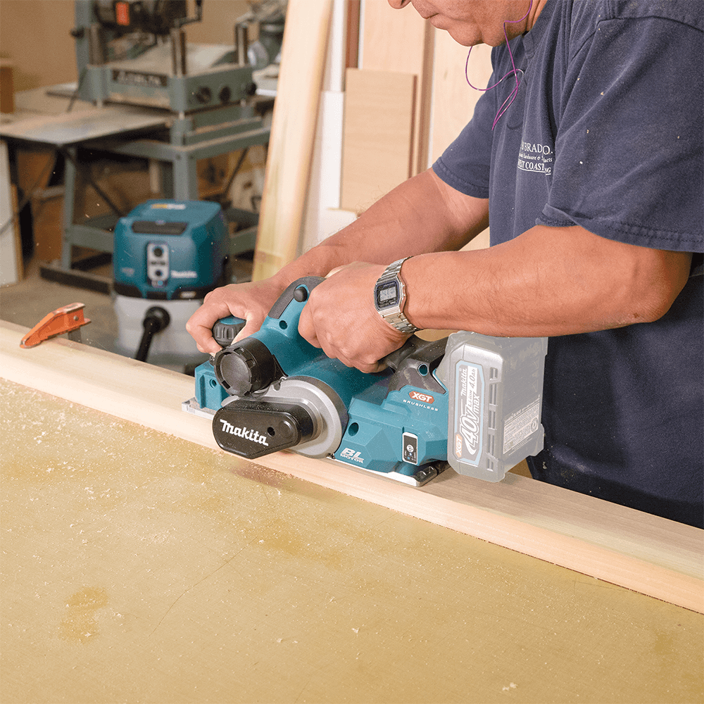 40V max XGT Brushless Cordless 3-1/4" Planer Tool Only with AWS Capable Alt 5 - Image