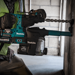 40 V Max XGT Brushless Cordless 1-1/8" SDS-PLUS AVT Rotary Hammer Kit with Dust Extractor/AFT/AWS Capable (4.0Ah) Alt 8 - Image