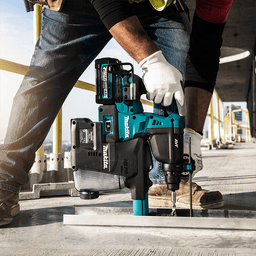 40 V Max XGT Brushless Cordless 1-1/8" SDS-PLUS AVT Rotary Hammer Kit with Dust Extractor/AFT/AWS Capable (4.0Ah) Alt 9 - Image